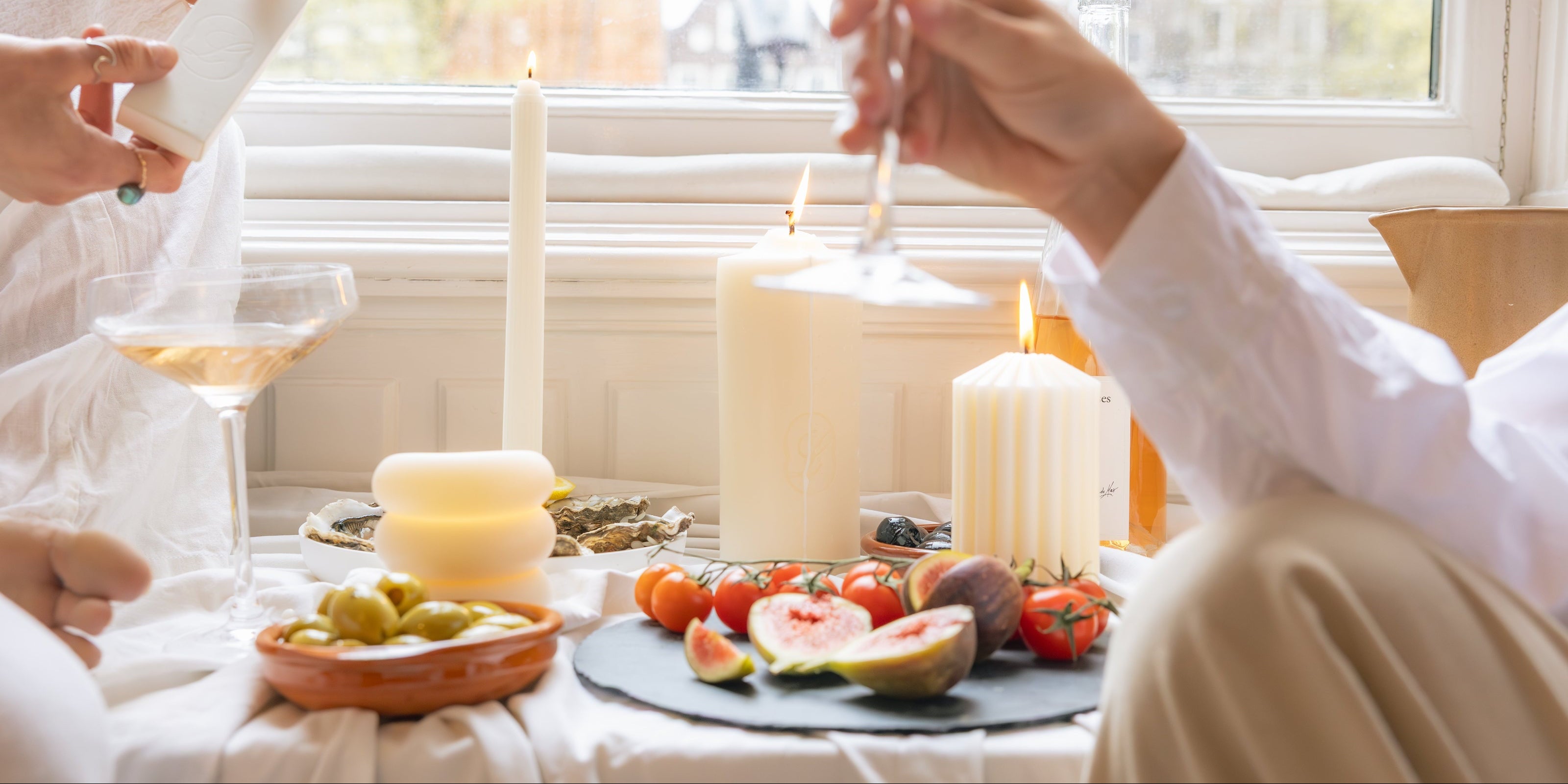 Designer candles interior quiet luxury home LLIOR natural wax candles Netherlands