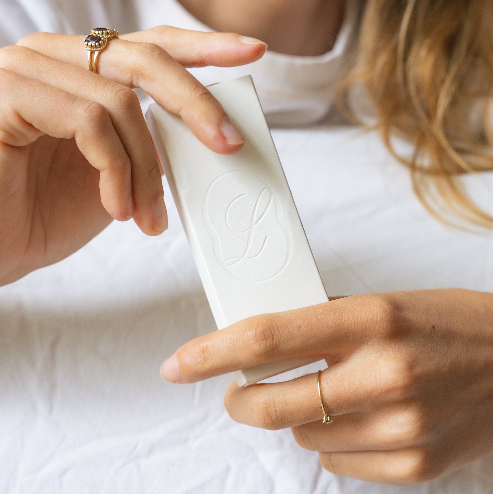 LLIOR matchbox with embossed logo Edition No 01 Summer