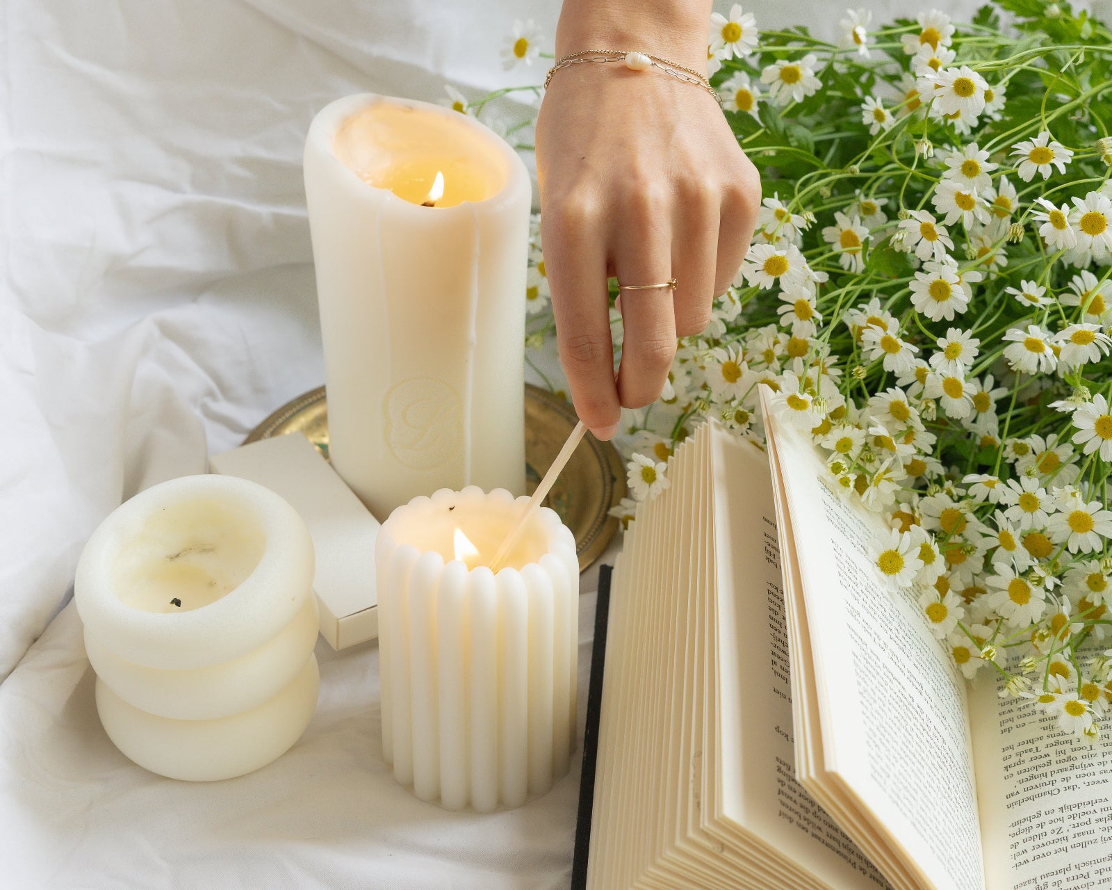 LLIOR limited edition candles lit seasonal candle collection natural wax